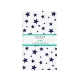 Набір простирадло на резинці 60х120 DARK BLUE & STARS
