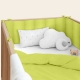 Бортики в дитяче ліжечко 30x60 LIME