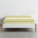 Простирадло полуторне 155х240 GREY ZIGZAG CS5