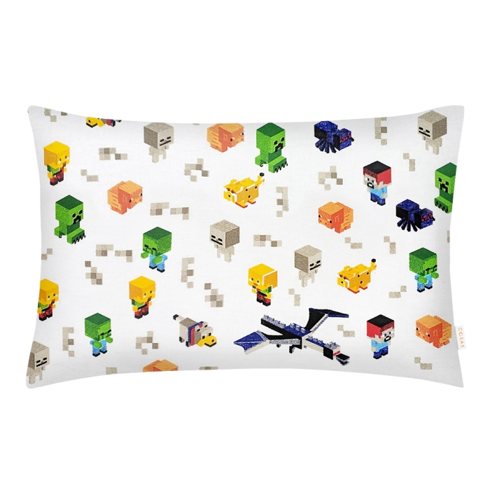 Дитяча постільна білизна фланель в ліжечко MINECRAFT