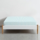 Простирадло на резинці 200x200 MINT CHECK