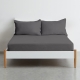 Простирадло на резинці 150x200 SMOKY CS1