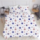 Євро постіль без простирадла STAR AMERICA DARK BLUE