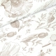 Підковдра двоспальна 180х220 BOTANIC FLORA BEIGE