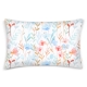 Двоспальна постільна білизна з простирадлом на резинці AQUARELLE FLOWERS CS8