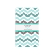 Набір простирадло на резинці 160х200 GREY / MINT ZIGZAG