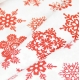 Простирадло на резинці 200x200 SNOWFLAKES CS1
