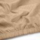Простирадло на резинці з текстурованої бавовни 120х200 WARM SAND