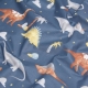 Дитяча постільна білизна в ліжечко DINOSAURS
