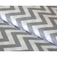 Наволочка на подушку 40х60 GREY ZIGZAG