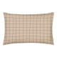 Двоспальна постільна білизна з простирадлом на резинці BEIGE GEOMETRY CS12