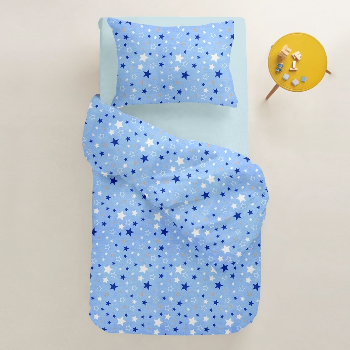 Наволочка на подушку 70х70 COLOR STARS
