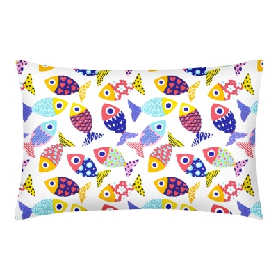 Наволочка на подушку 40х60 COLOR FISHES