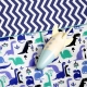 Підліткова постільна білизна BLUE DINO