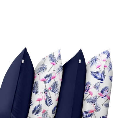 Набір наволочок на подушку 50х70 BLUE / FLAMINGO PALM