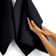 Рушник вафельний 45x90 Black Greek Waffle
