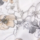 Двоспальна постільна білизна з простирадлом на резинці PASTEL FLOWERS CS2