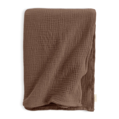 Муслінове покривало 200х220 CARAMEL