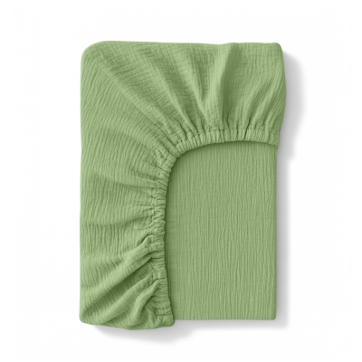 Простирадло на резинці муслін 200x220 FOREST