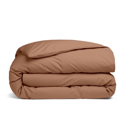 Підковдра євро з вареної бавовни 220х240 CARAMEL