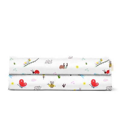 Дитяче простирадло 110х160 BEES CS2