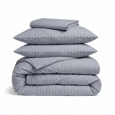 Підліткова постіль з вареної бавовни DENIM STRIPE CS1