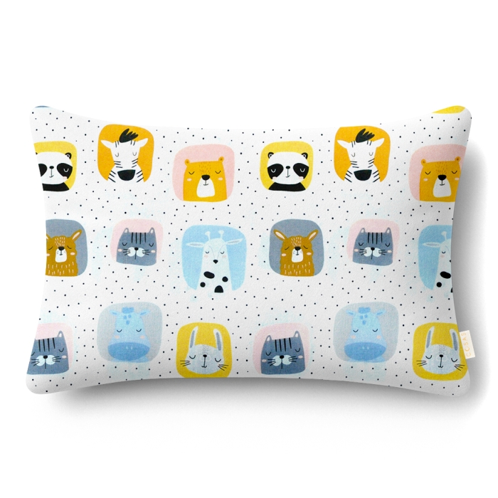 Наволочка фланель 50х70 ANIMALS COLOR