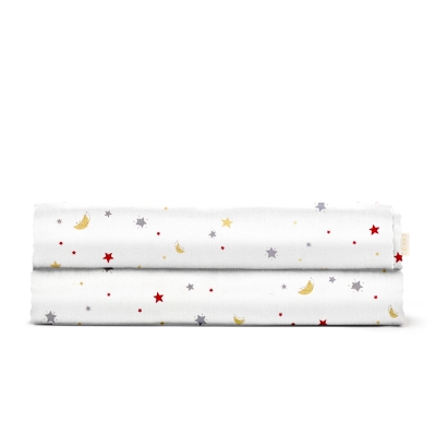 Дитяче простирадло 110х160 MOON STARS CS1