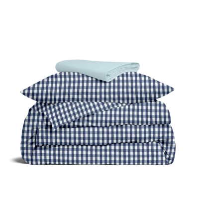 Дитяча постільна білизна в ліжечко NAVY CHECK