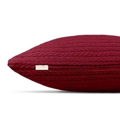 Декоративна наволочка 50х50 Ruby Knitted Braid