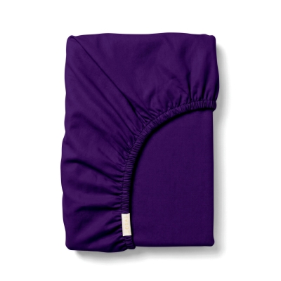 Простирадло на резинці 140х200 DARK PLUM