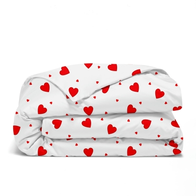 Підковдра полуторна 160х220 RUBY HEARTS