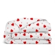 Підковдра полуторна 160х220 RUBY HEARTS