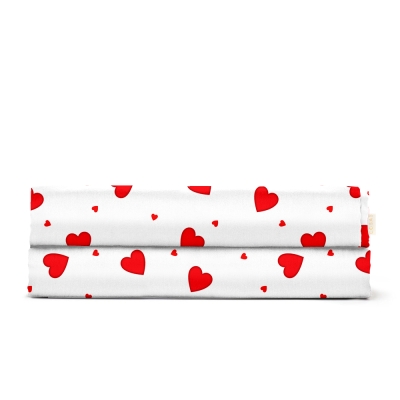 Простирадло 240х260 RUBY HEARTS