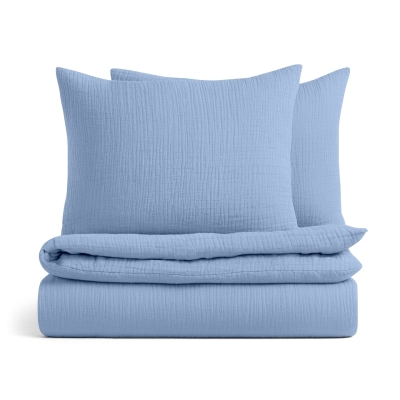 Двоспальний комплект без простирадла муслін MAYA