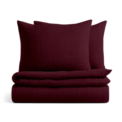 Двоспальний комплект без простирадла муслін RUBY