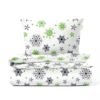 Підліткова постіль без простирадла SNOWFLAKES CS4