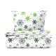 Підліткова постіль без простирадла SNOWFLAKES CS4