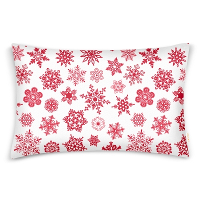 Наволочка фланель 50х70 SNOWFLAKE