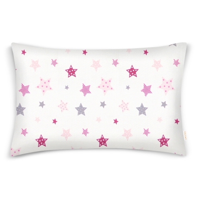 Наволочка на подушку 50х70 PINK STARS