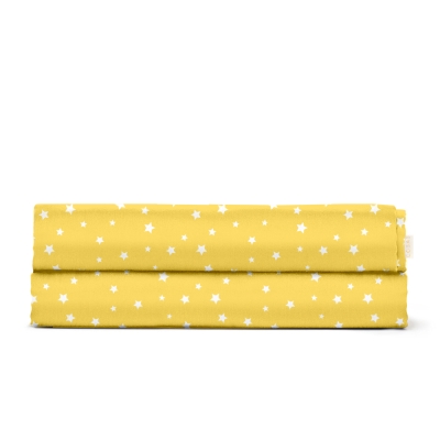 Дитяче простирадло 110х160 YELLOW STARFALL CS1