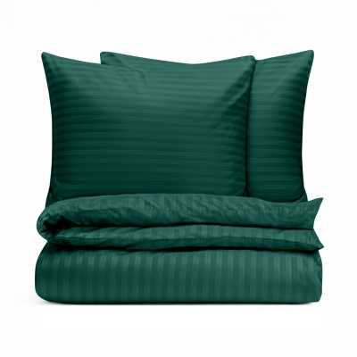 Двоспальний комплект сатин без простирадла MALACHITE