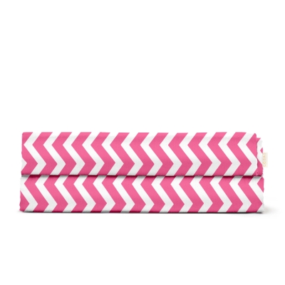 Дитяче простирадло 110х160 ROSE ZIGZAG CS2