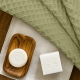 Рушник вафельний 30x30 Sage Greek Waffle