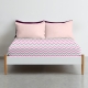 Євро простирадло 220х240 GREY ZIGZAG