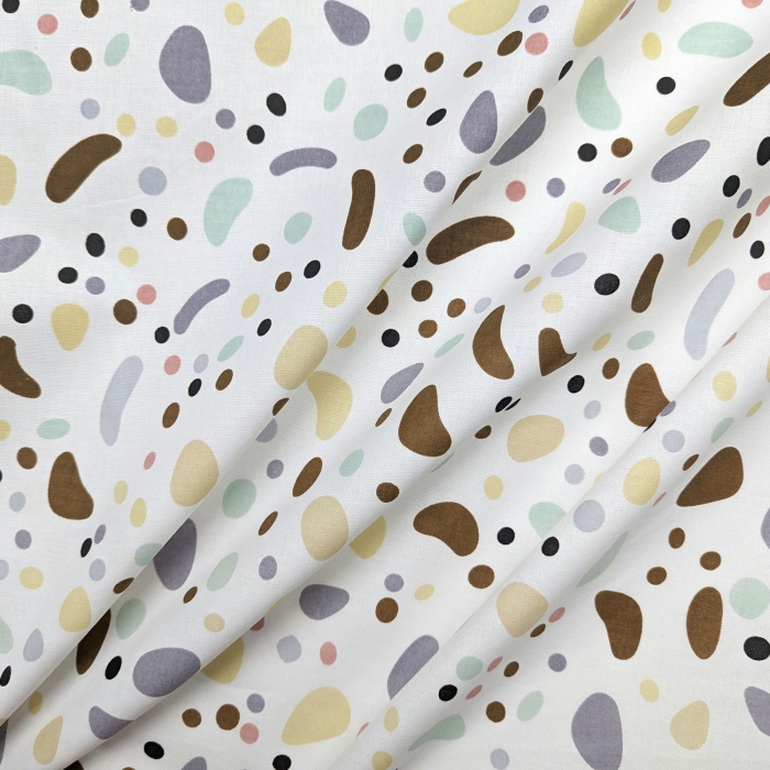 Простирадло на резинці 200х220х30 COLORFUL STONES