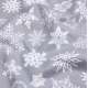 Простирадло на резинці 200x200 SNOWFLAKES CS2