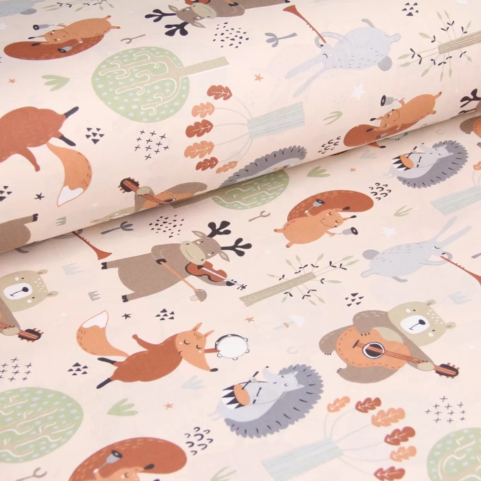 Дитяча постільна білизна в ліжечко ANIMALS CS26