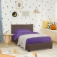 Ліжко односпальне Mango Walnut 90х200
