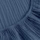 Сімейна преміум постільна білизна муслін з простирадлом на резинці DENIM